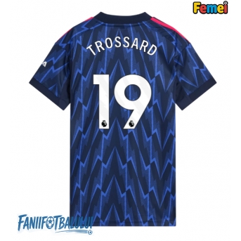 Arsenal Leandro Trossard #19 Tricou Fotbal Replică 2025-26 Femei Deplasare